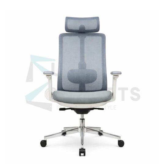 Furniconcepts Jade HB High Back Chair | Premium Executive Seating, Modern Office | High Back Support, Deep Cushioning, Sleek Chrome Base, Adjustable Tilt