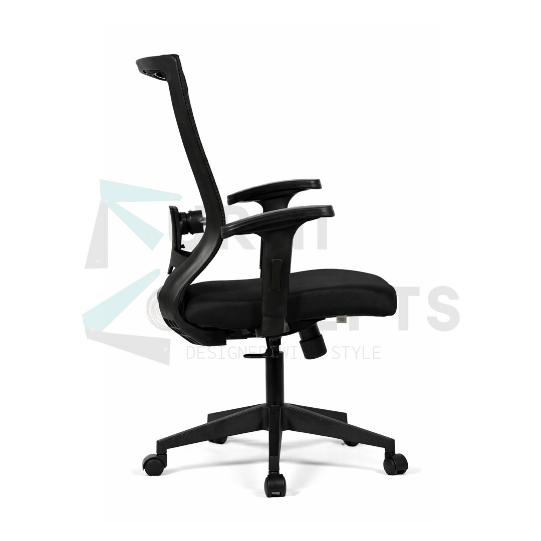 Furniconcepts Majesty MB Medium Back Chair | Executive Office Seating, Mid-Range Comfort | Plush Upholstery, Ergonomic Shape, Durable Base. - Image 2