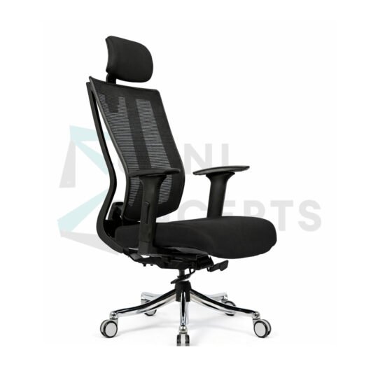Furniconcepts Comfy Elite Executive Chair | Premium Office Seating, High Comfort | High Back, Plush Cushioning, Superior Upholstery, Advanced Ergonomics | Luxury Manager Chair, Corporate Seating, Professional Comfort