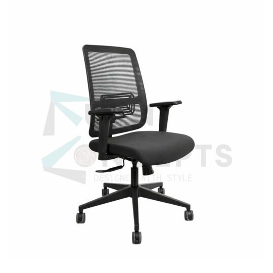 Furniconcepts Rio MB Medium Back Chair | Contemporary Office Seating, Task Chair | Sleek Design, Medium Back Support, Durable Construction, Swivel Base