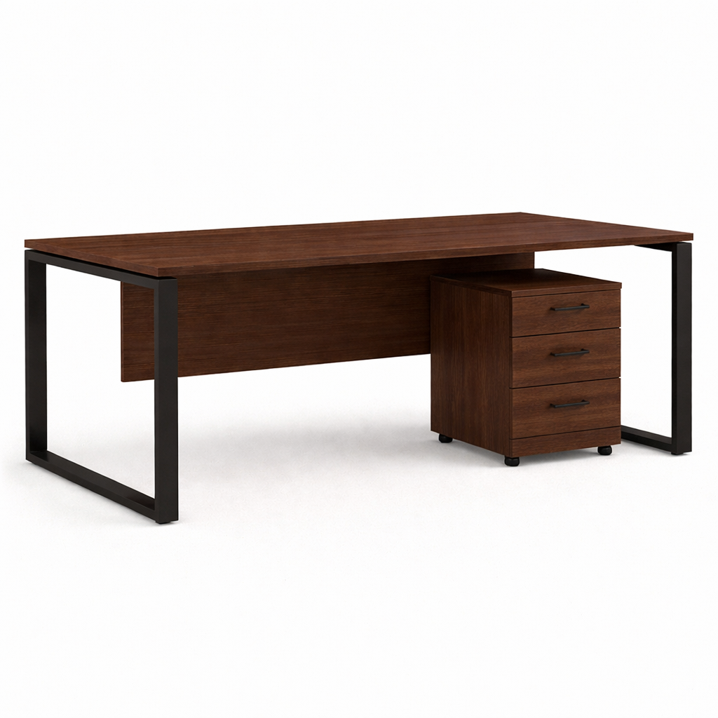 Furniconcepts Rectangular Roma Desk IN