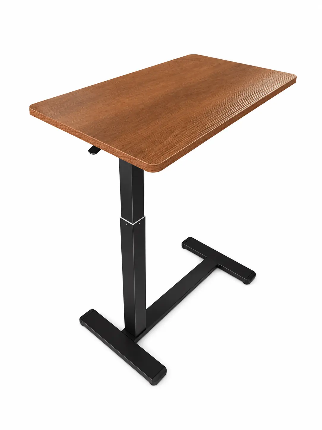 Furniconcepts Mobile Height Adjustable Gaslift Table ( Walnut Edition ) - Image 3