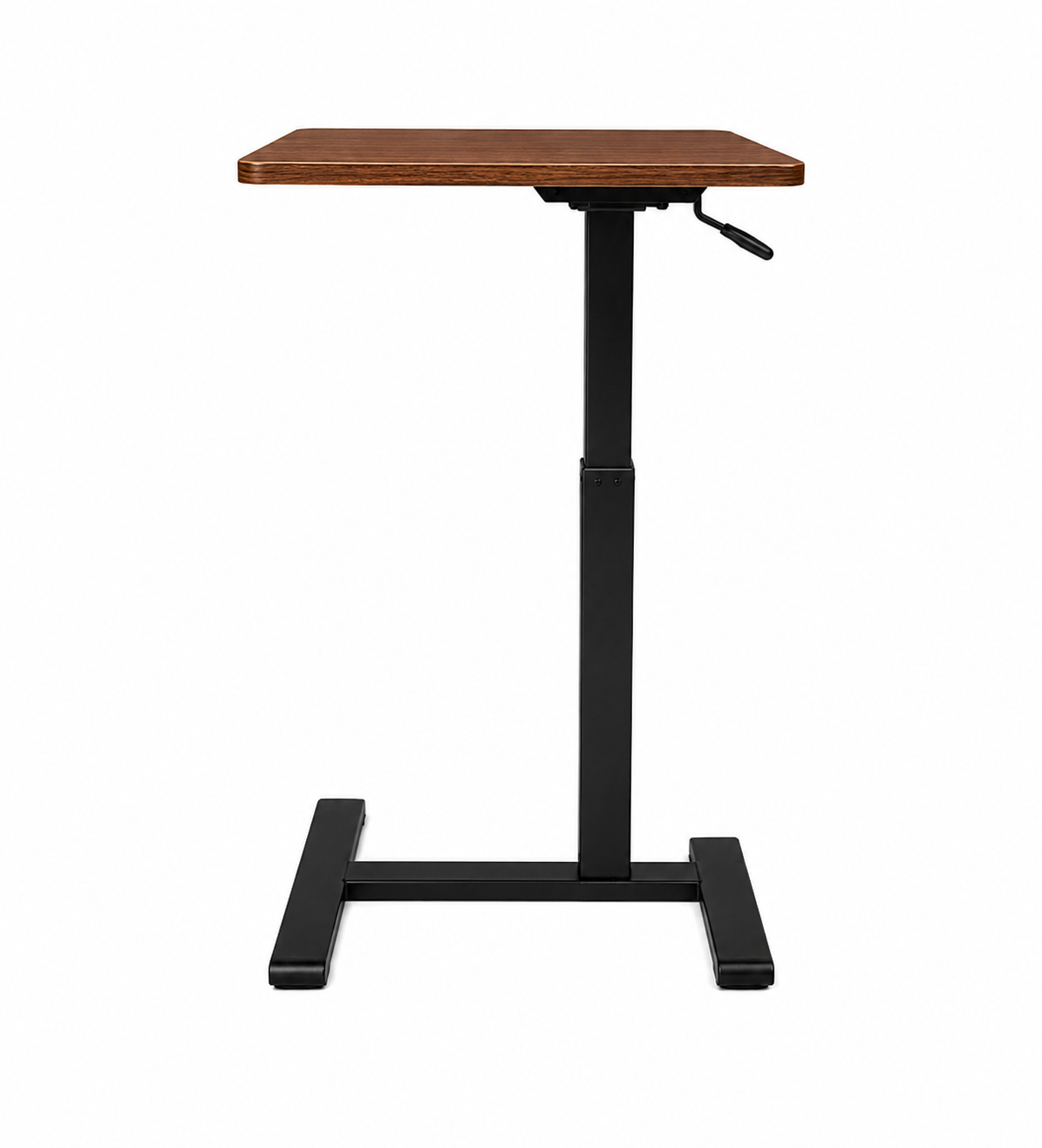 Furniconcepts Mobile Height Adjustable Gaslift Table ( Walnut Edition ) - Image 2